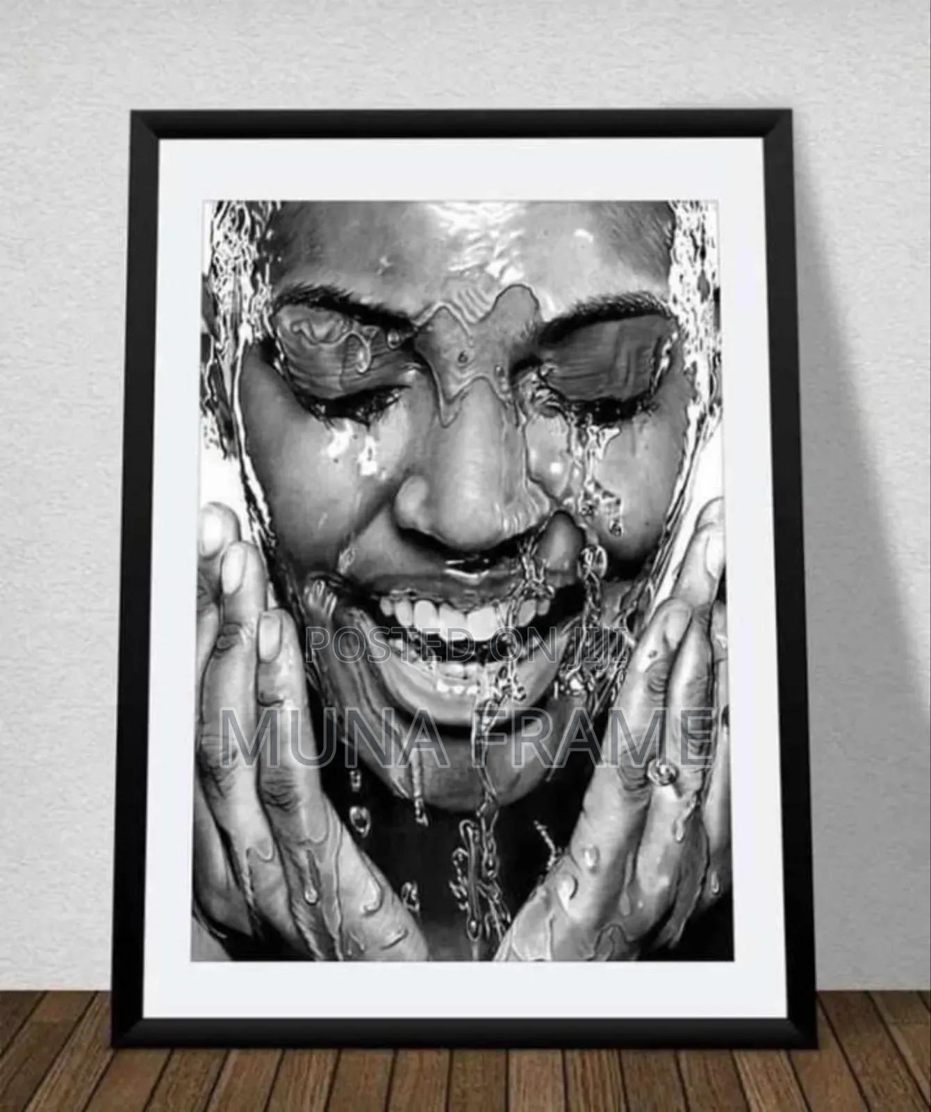 Water Face Art Work