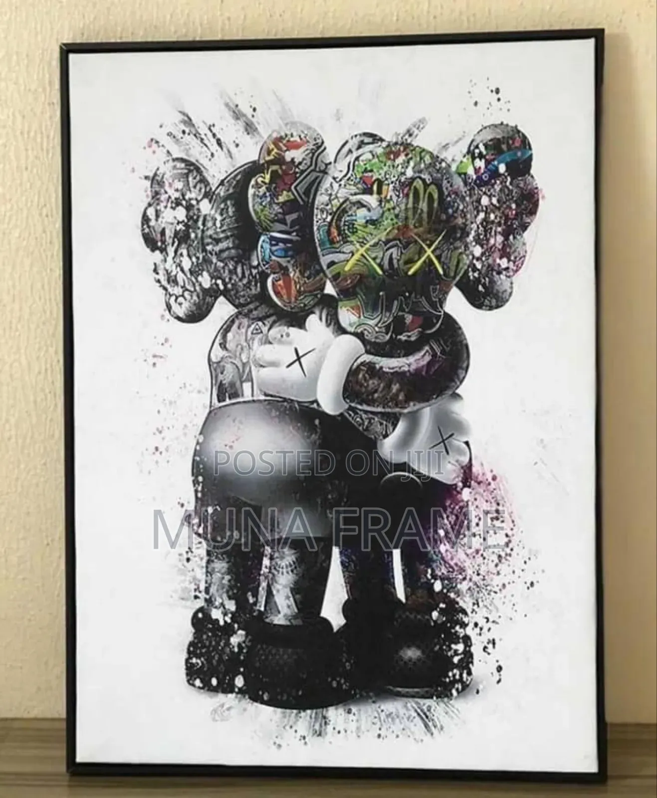 Abstract Hug Artwork Frame