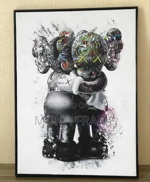 Abstract Hug Artwork Frame