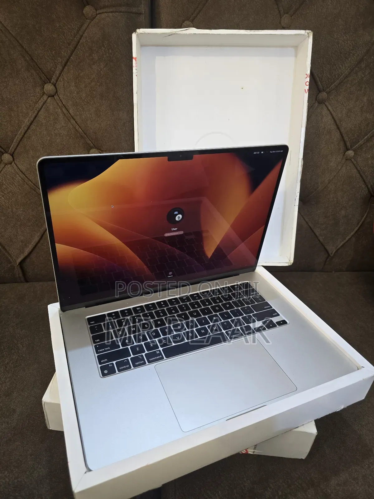 Laptop Apple MacBook Air 2022 M2 8GB Apple M2 SSD 512GB