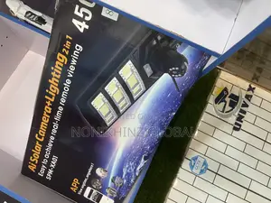 A Solar Camera + 300w Solar Light