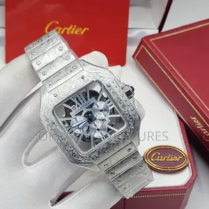 Cartier Silver Chain Watch