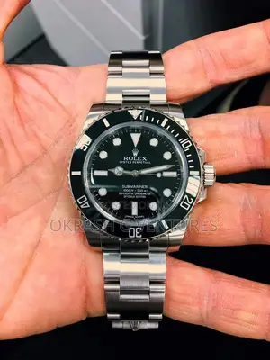 Rolex (SUBMARINER) Silver Chain