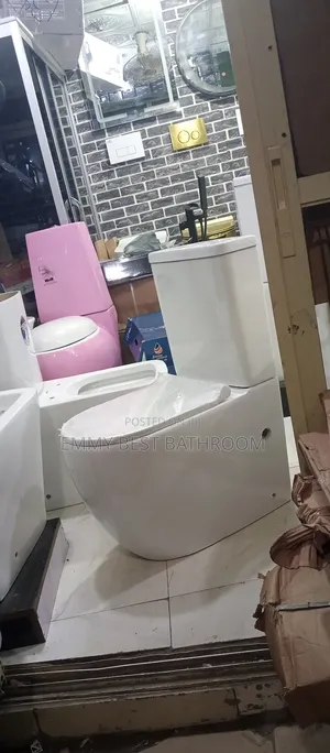 Executive Round Shape Wc Set With the Wash Hand Basin