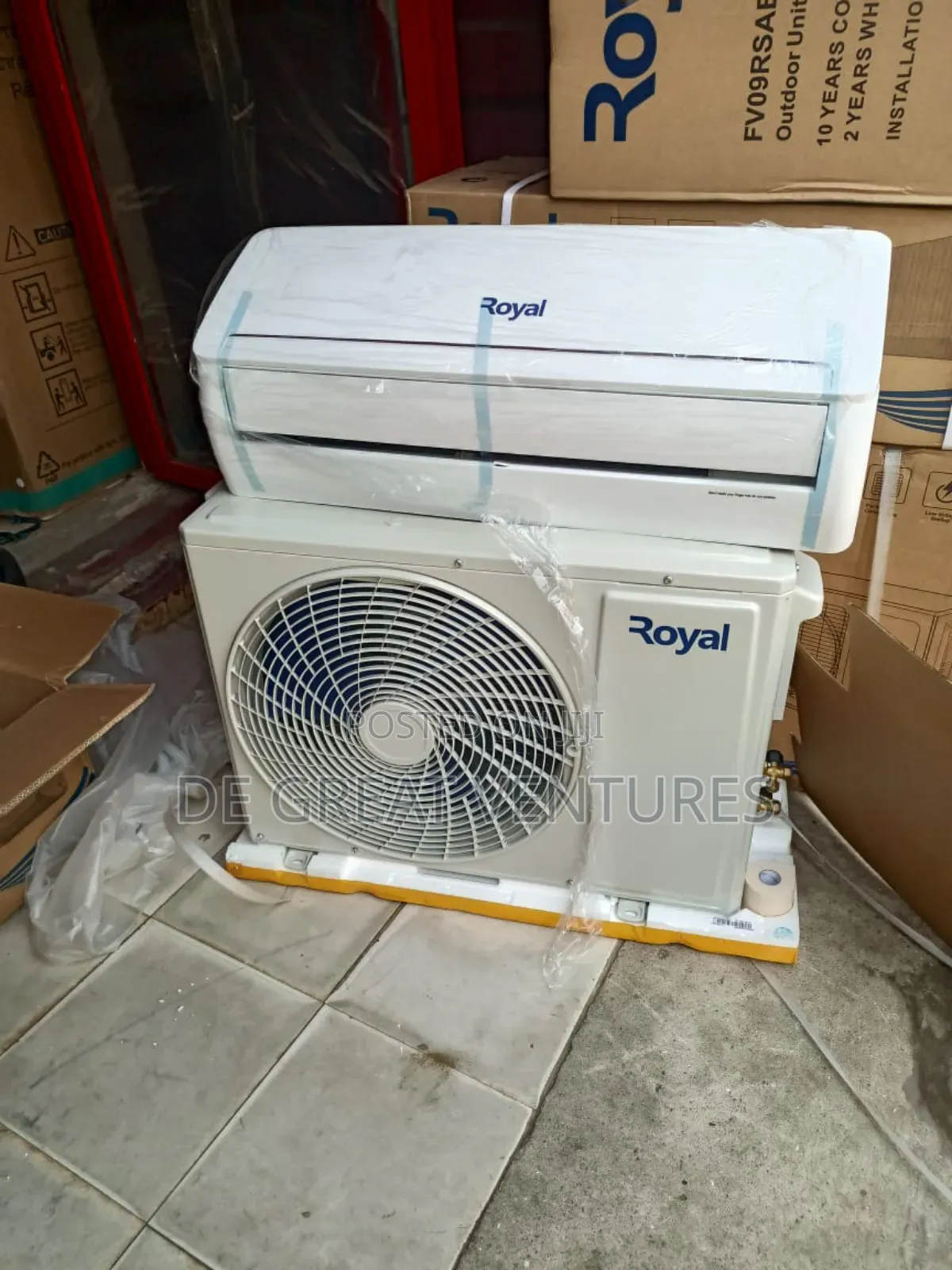 Brand New Royal 1hp Split Unit Air Conditioner✓100% Copper✓