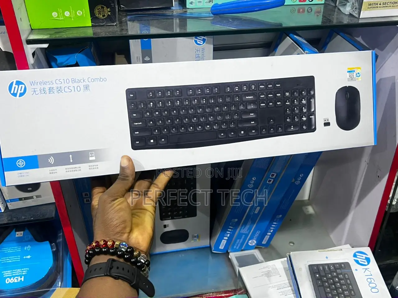 HP CS10 Wireless Keyboard Mouse Combo