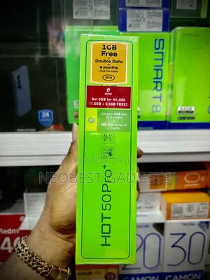 New Infinix Hot 50 Pro 256 GB Black
