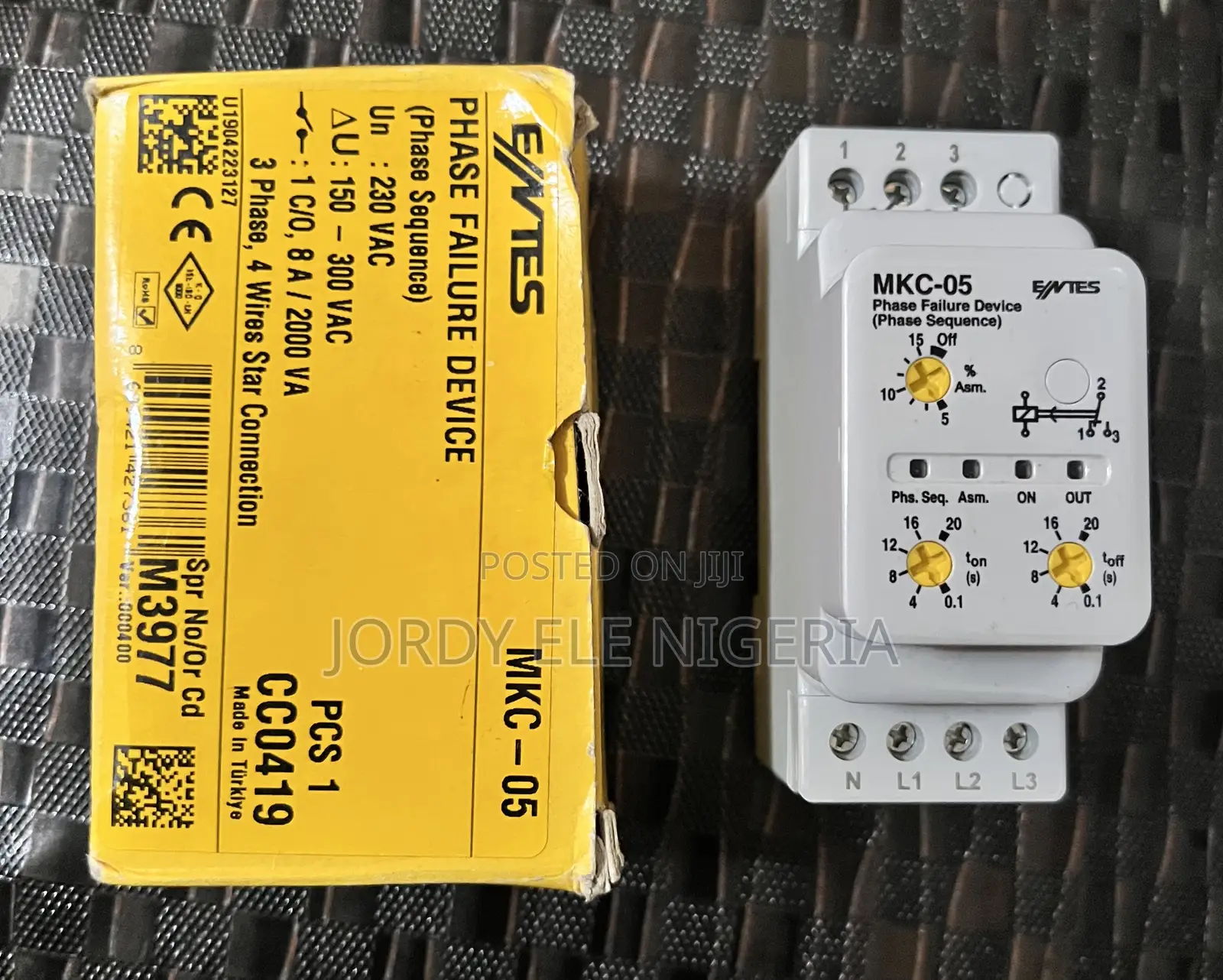 Entes MKC-05 Phase Failure Device Made in Turkey.