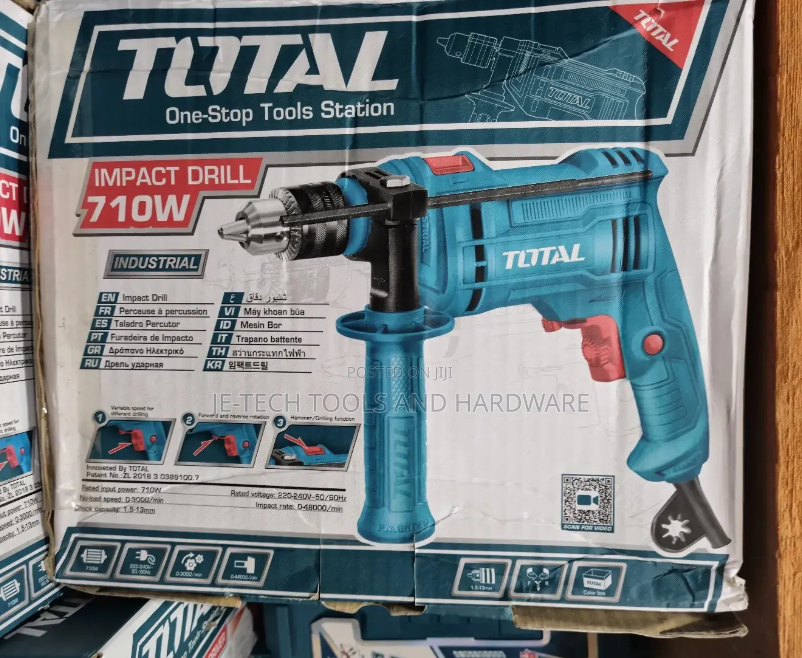 Total TG107136 Impact Drill 710W