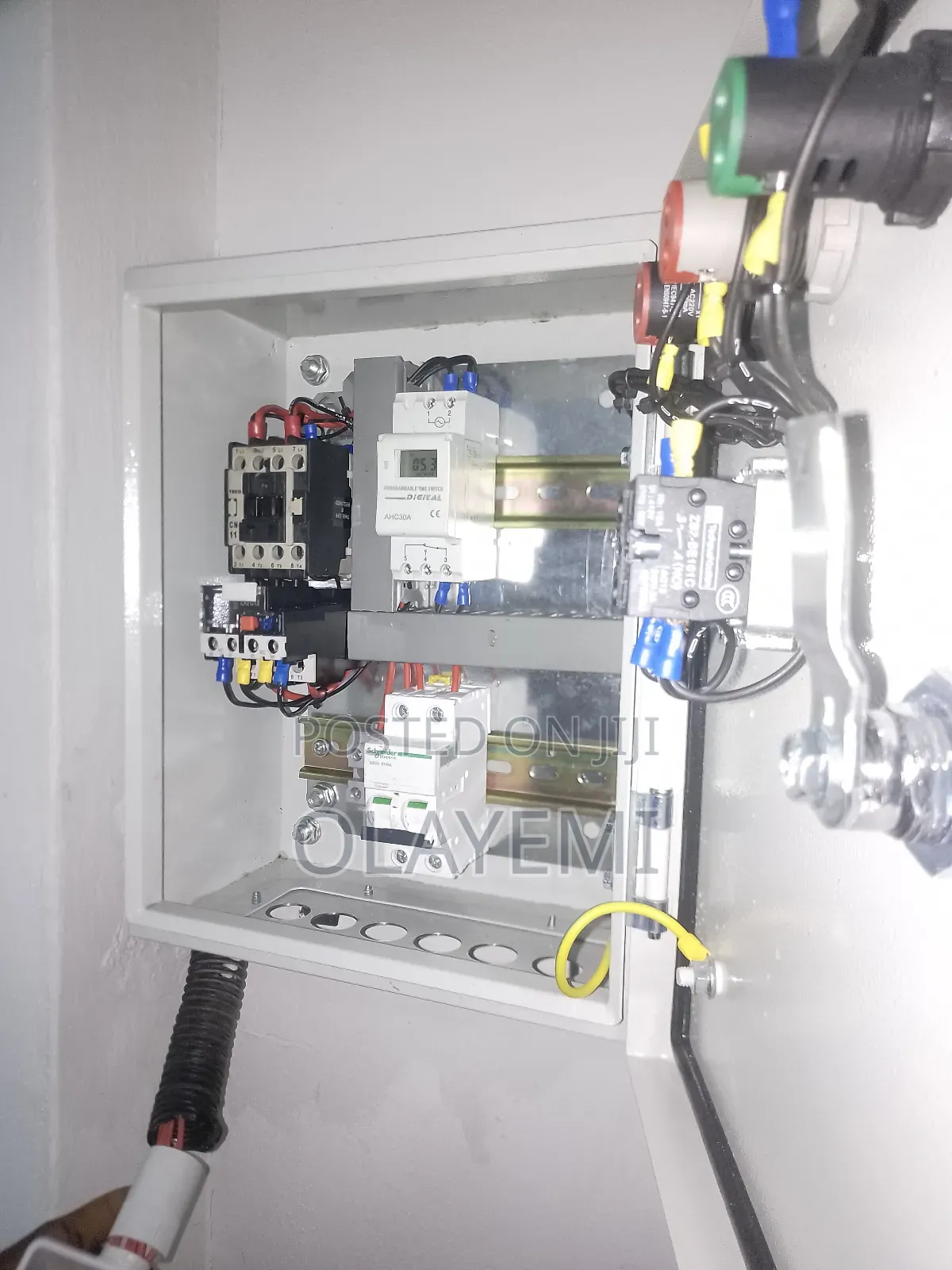 Automatic Swimming Pool Timer Panel