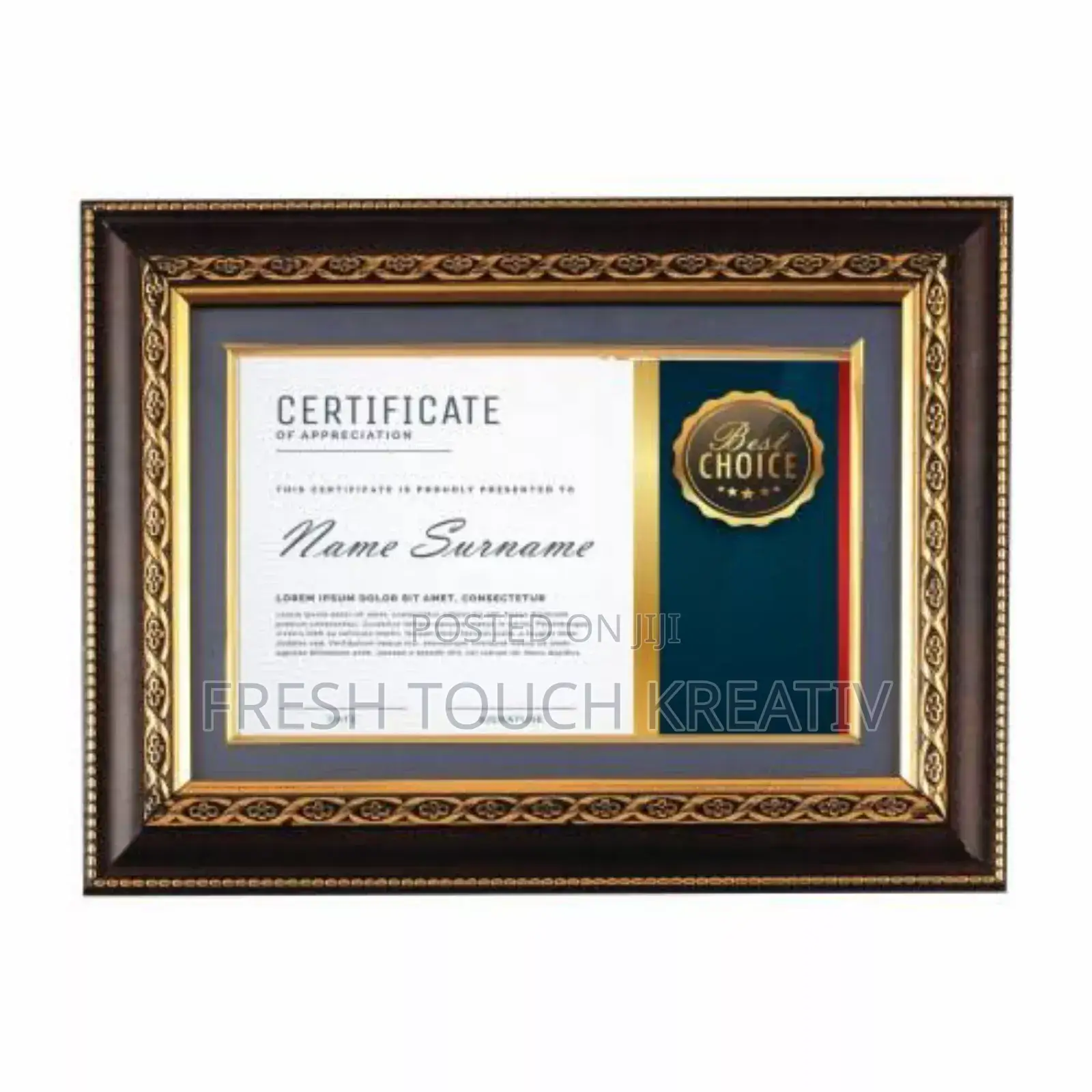Award Plaque, Trophy and Certificate Award