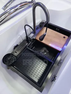 Original Quality Handmade Kitchen Sink With Digital Display