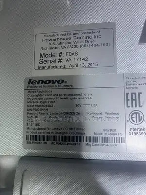 Desktop Computer Lenovo 8GB Intel Core I5 HDD 1T