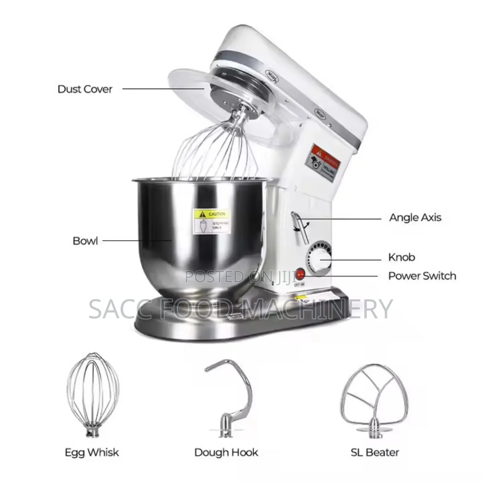 Commercial Cake Mixer (5L)