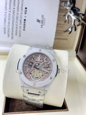 Hublot Quality Men Chain Strap Wristwatch
