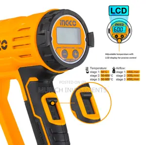 Construction Heat Gun 2000W LCD Display