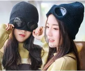 Photo - Unisex Winter Warm Beanie Hats Ski Goggles Caps