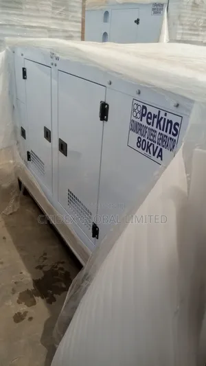 80kva Perkins Soundproof Diesel Generator 100% Copper Coil