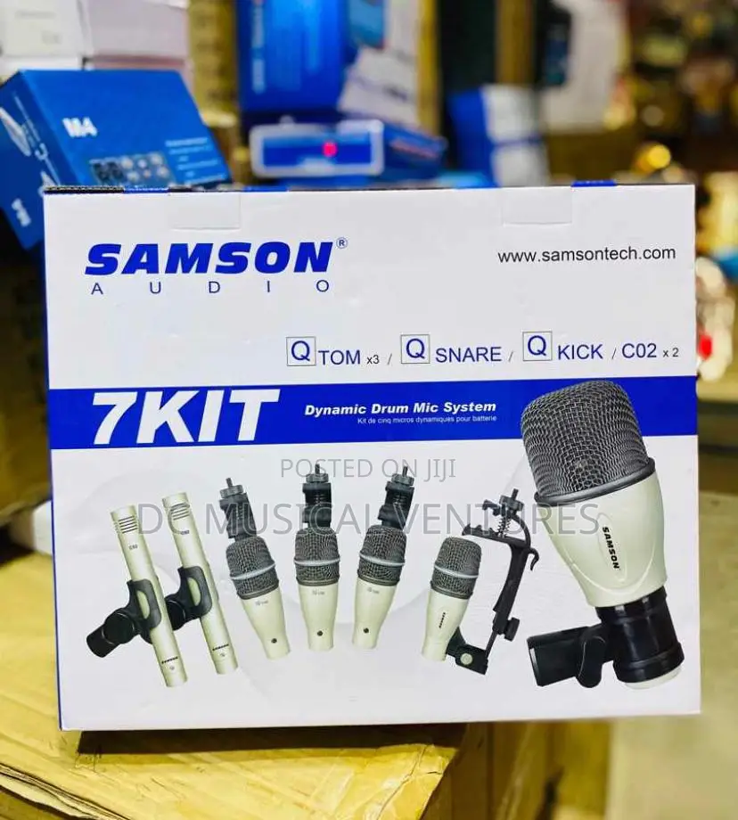 7 Kit Samson Drum Microphone