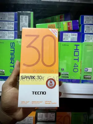 New Tecno Spark 30C 128 GB Black