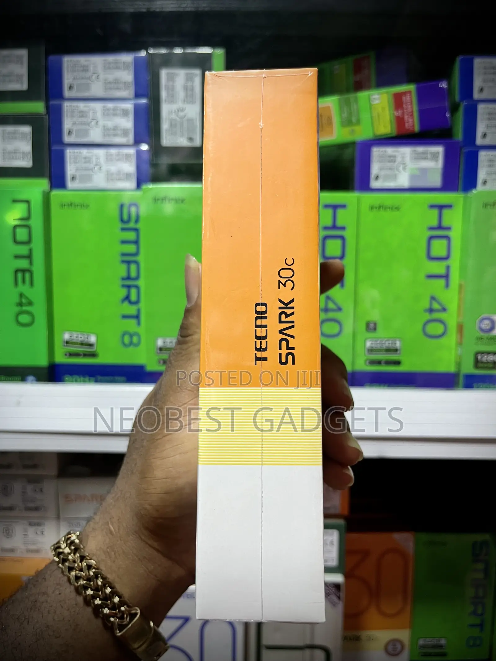 New Tecno Spark 30C 128 GB Black