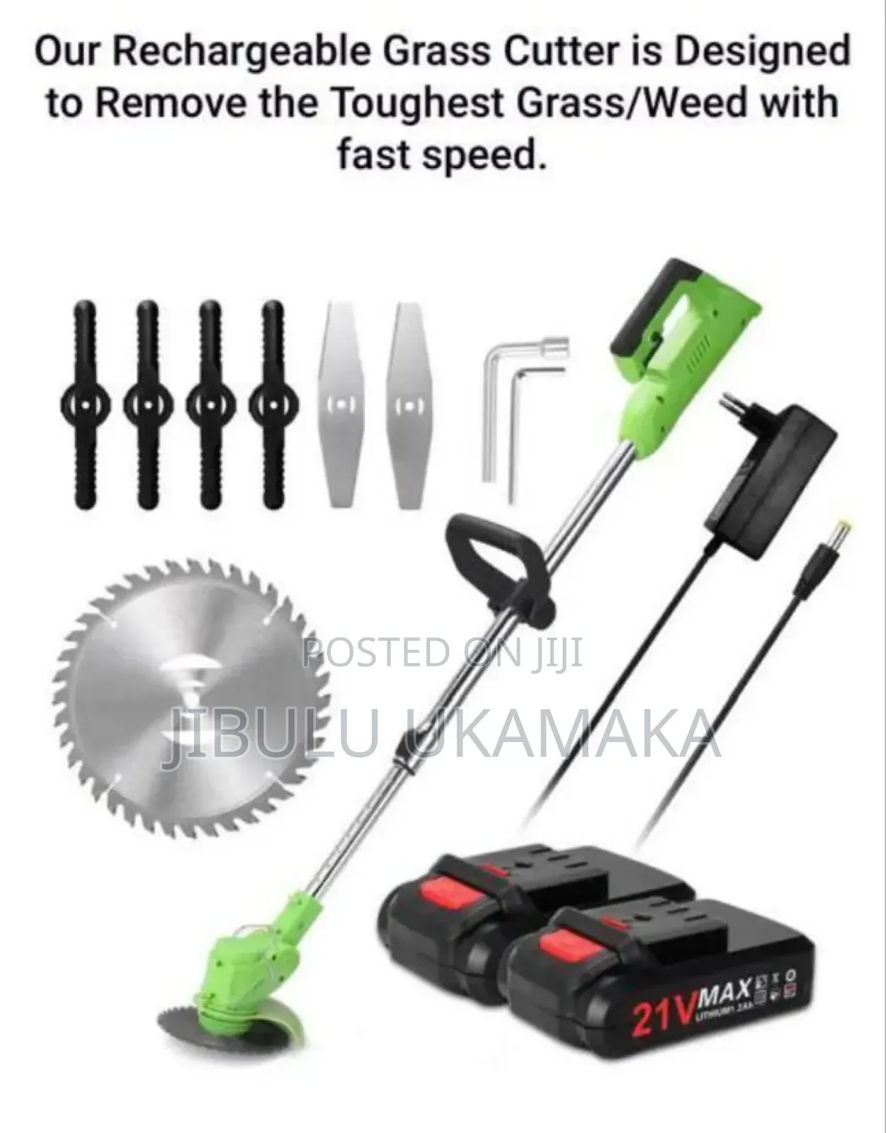 High Quality Mower With Two Batteries