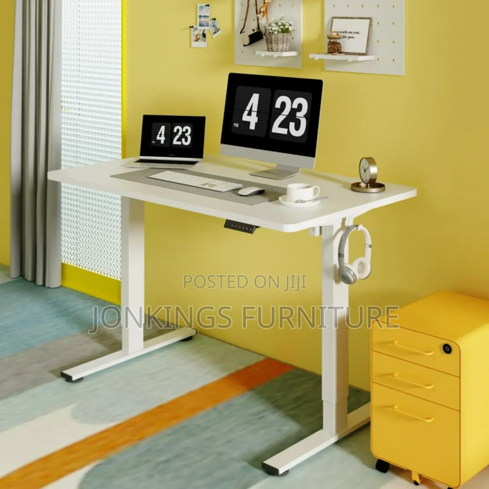 Office Electric Height Adjustable Table