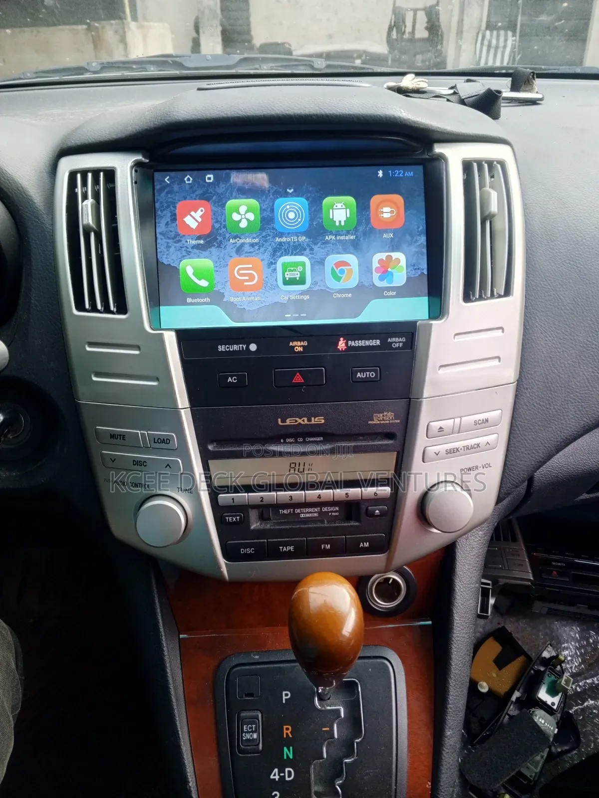 Rx 330 Up One Android Screen
