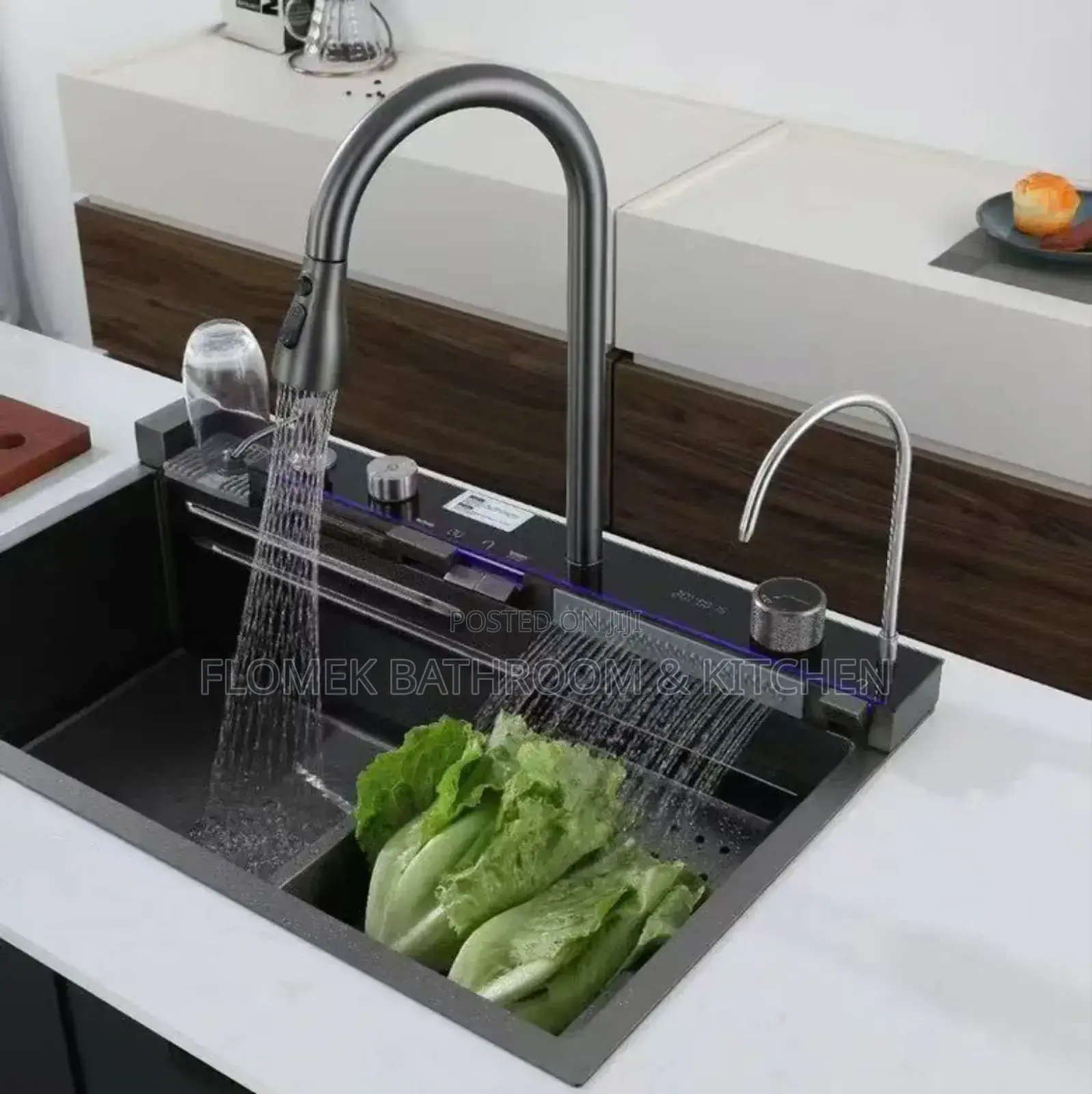 Sweet Home Black Piano Kitchen Sink.