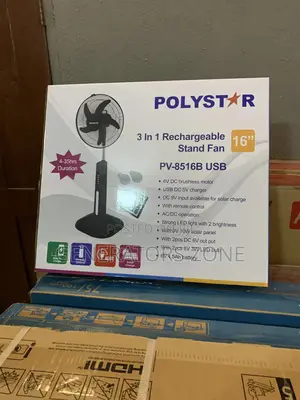 Oscillation Function / Polystar 16" Standing Fan{Pv-8516b}