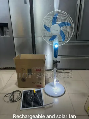 Solar N Rechargeable Fan