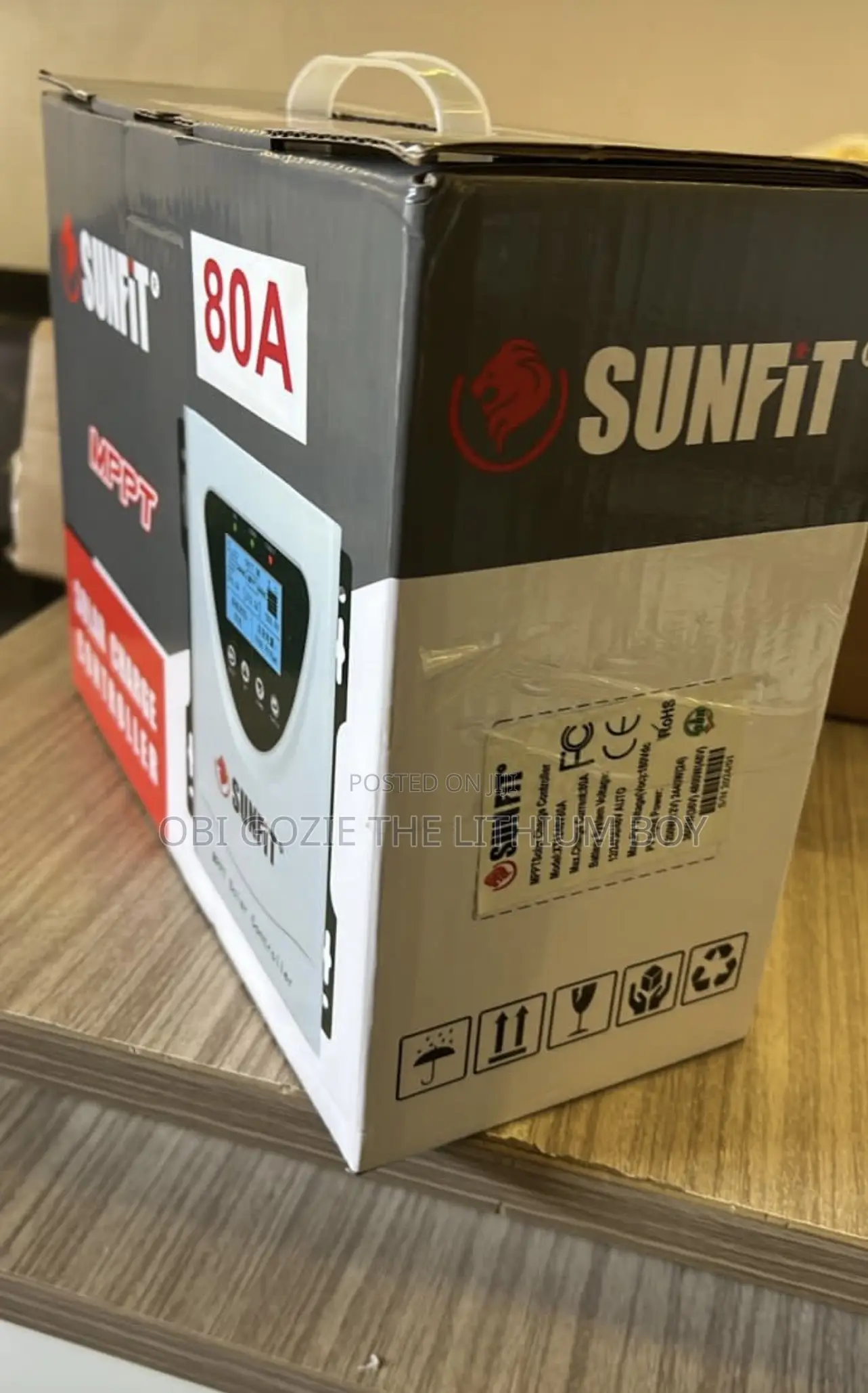 Sunfit (80A - 48V) MPPT Solar Charge Controller Now Availab