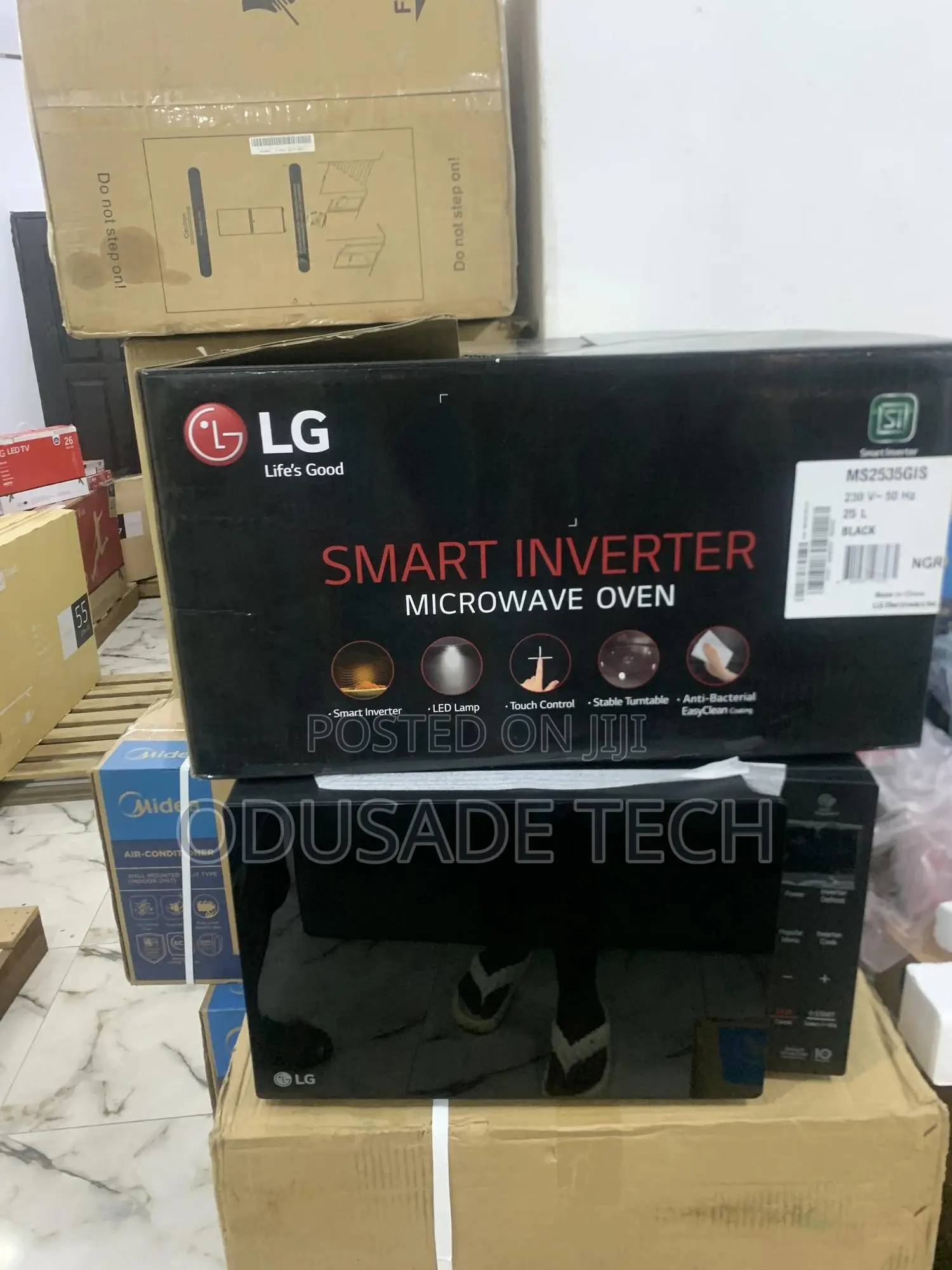 Touch Control LG 25L Smart Inverter Microwave Oven