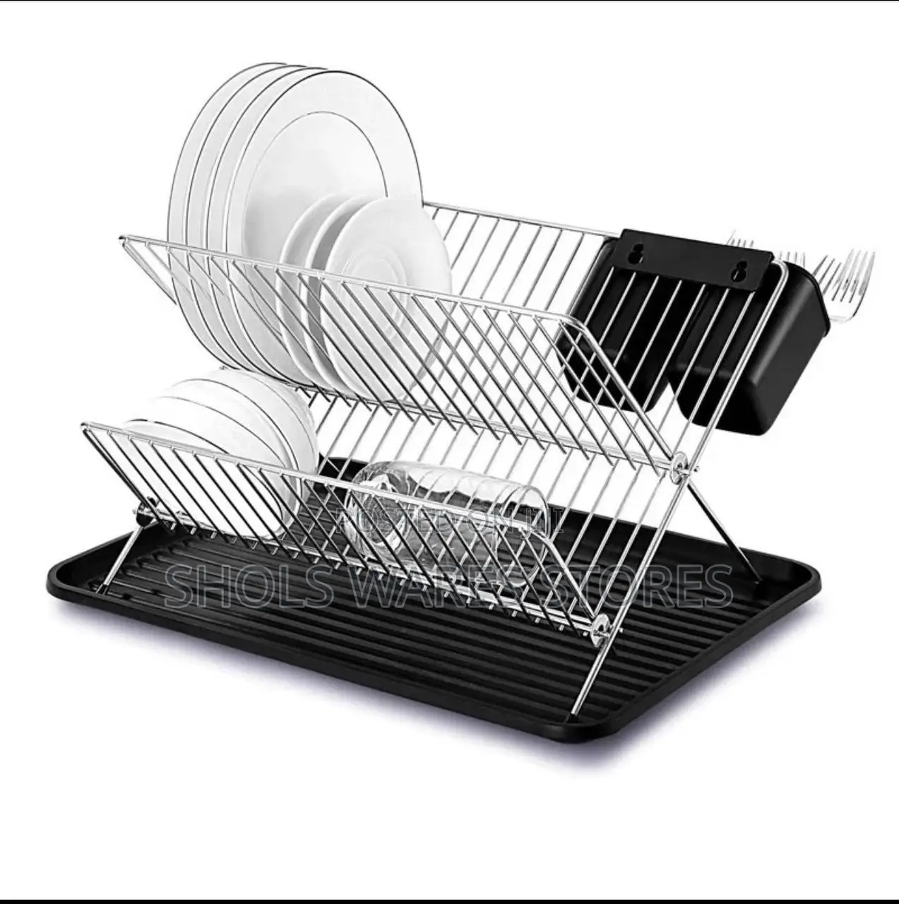 X Foldable Dish Rack
