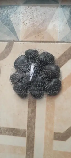 Black Color Pebbles