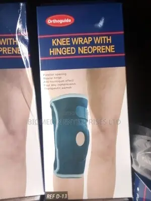 Knee Wrap With Hinged Neoprene