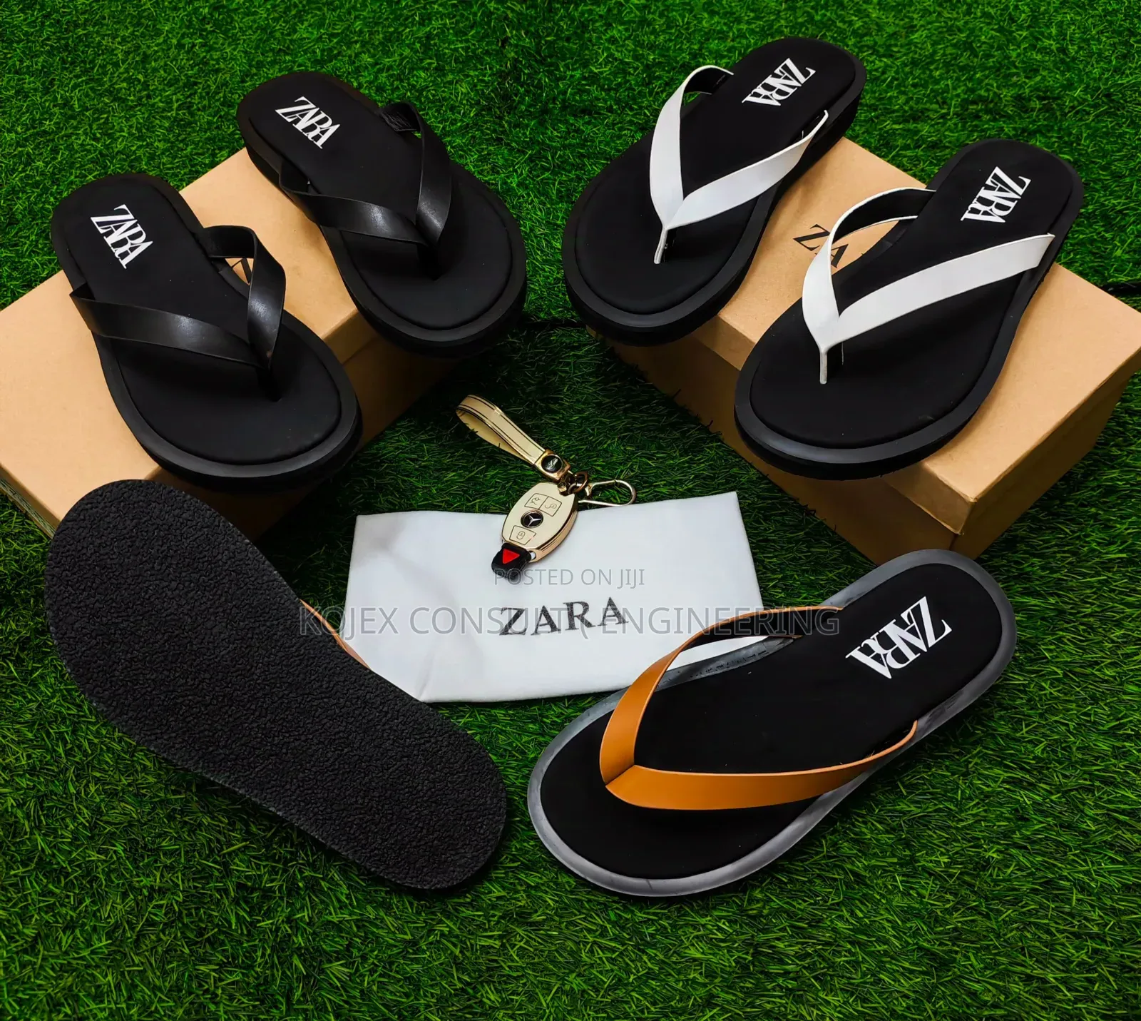 Luxury Zara Slippers Available as Seen