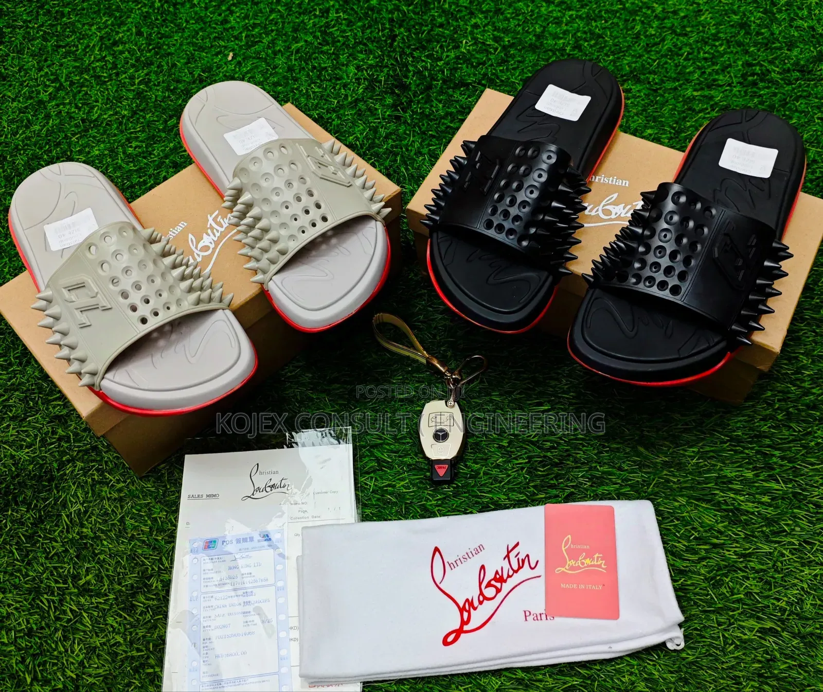 Original Christian Louboutin Slippers Available
