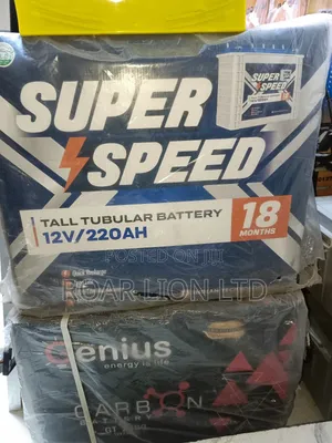 Super Speed 220ah Tubular Battery