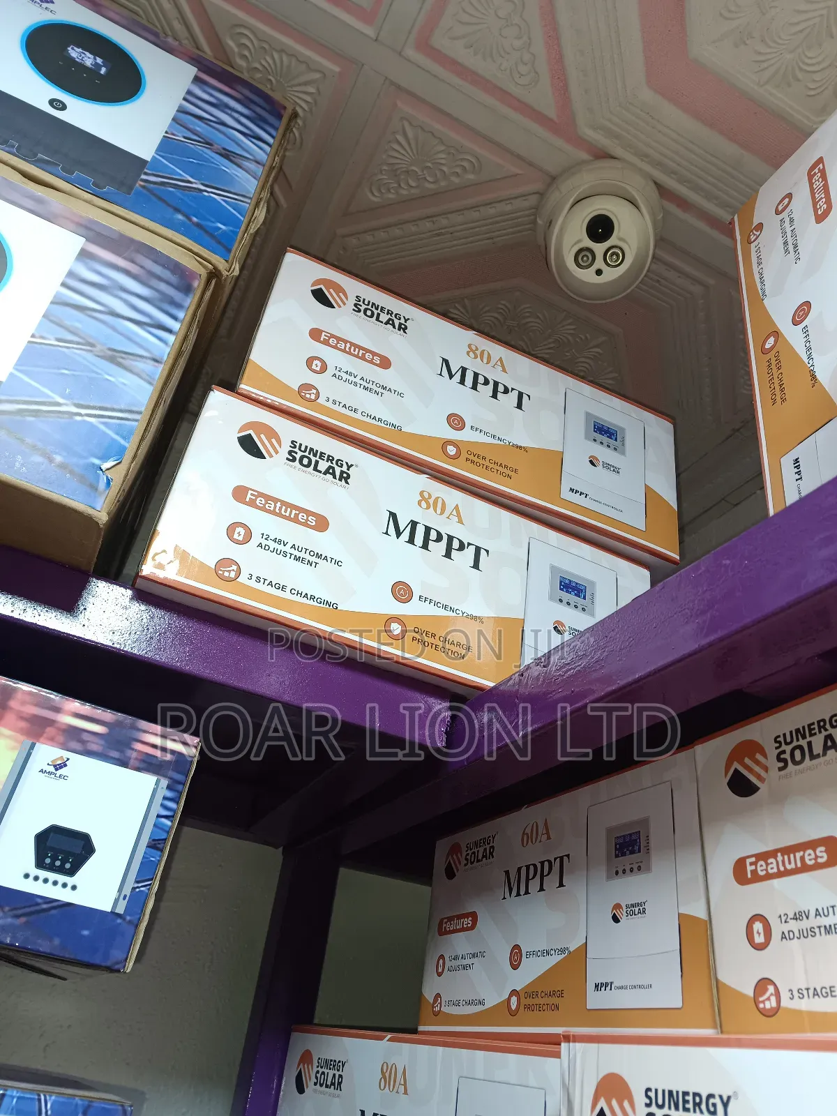Sunergy 80ah MPPT Charge Controller
