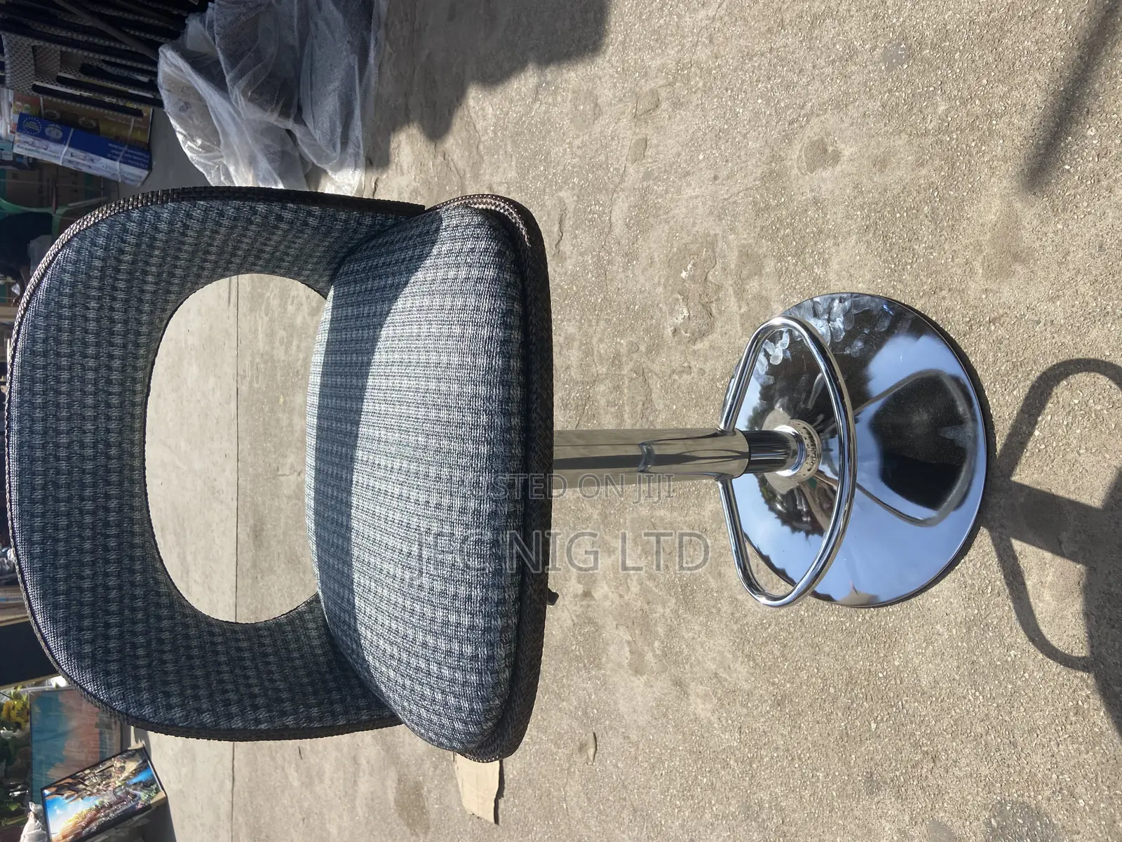 Adjustable Rattan Bar Stool