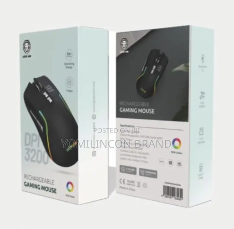 Green Lion DPI 3200 Rechargeable Gaming Mouse