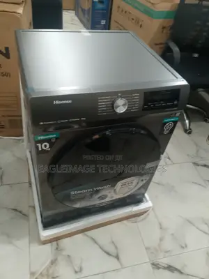 Sleek Hisense 10kg Inverter Washing Machine(Wf3q1043bt)