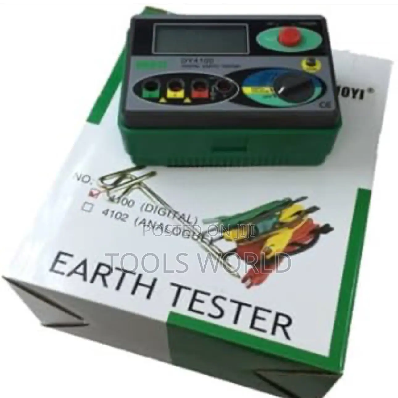 Digital Earth Resistance Tester
