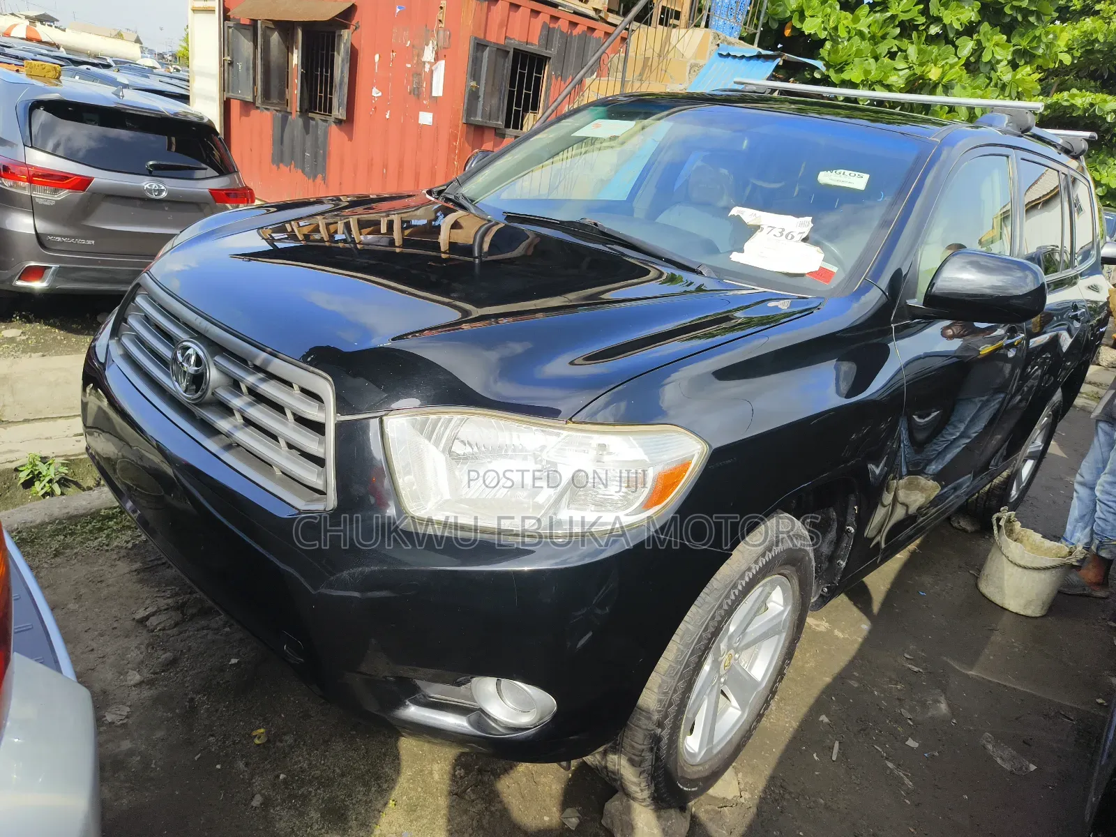 Toyota Highlander Limited 2008 Black