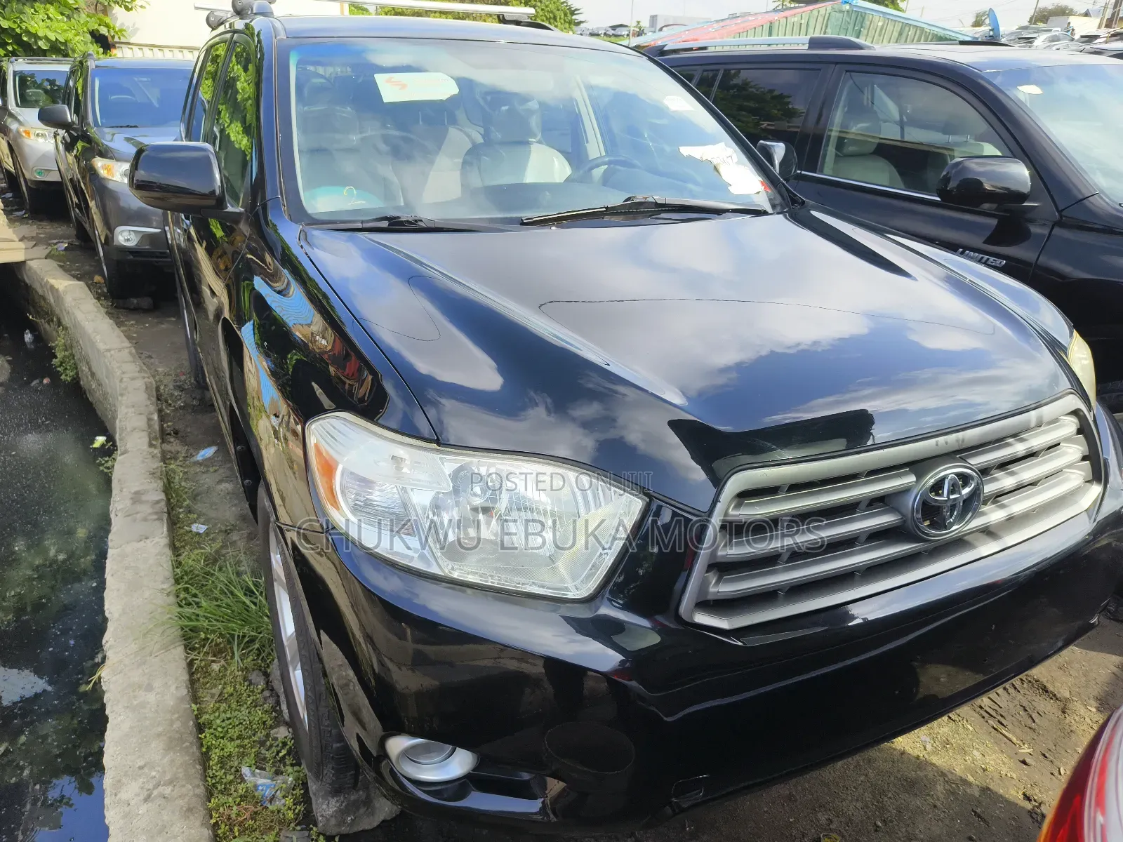 Toyota Highlander Limited 2008 Black