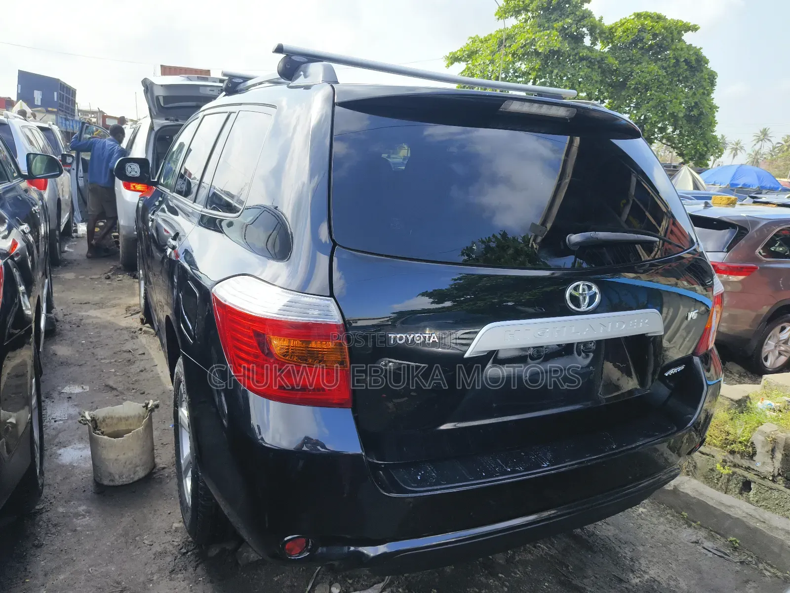 Toyota Highlander Limited 2008 Black