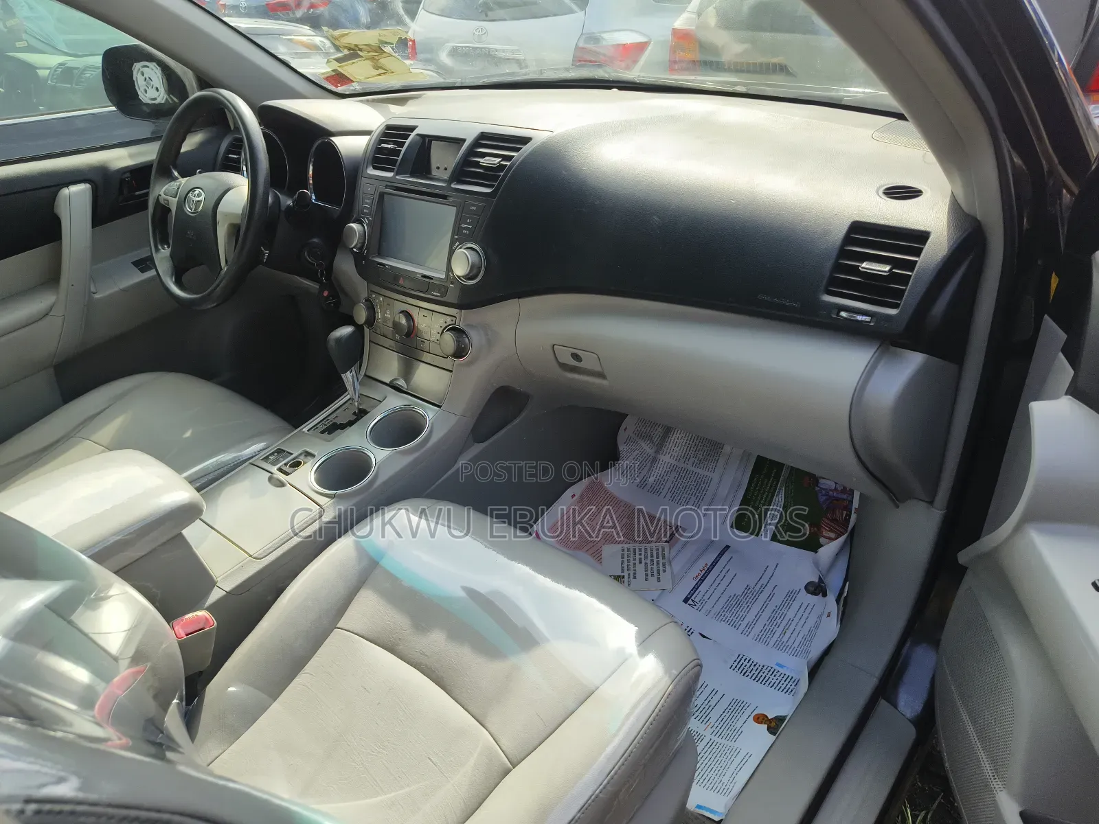 Toyota Highlander Limited 2008 Black