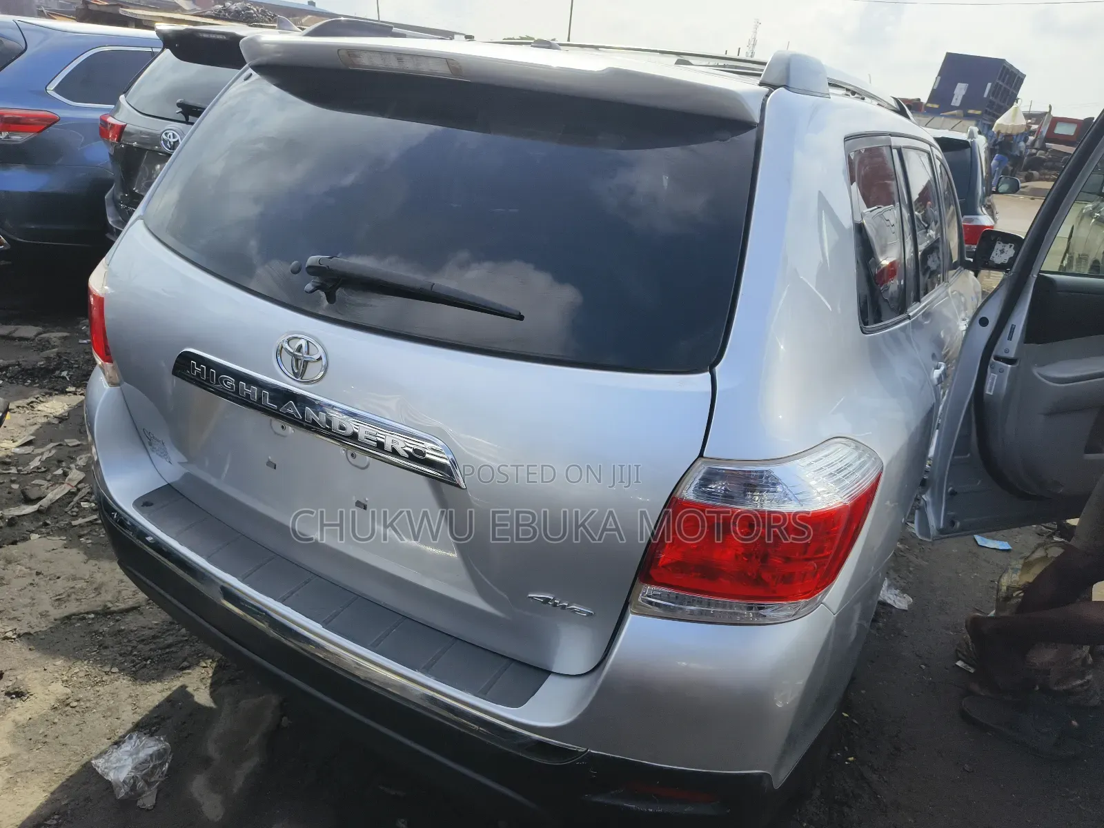 Toyota Highlander Limited 2012 Silver