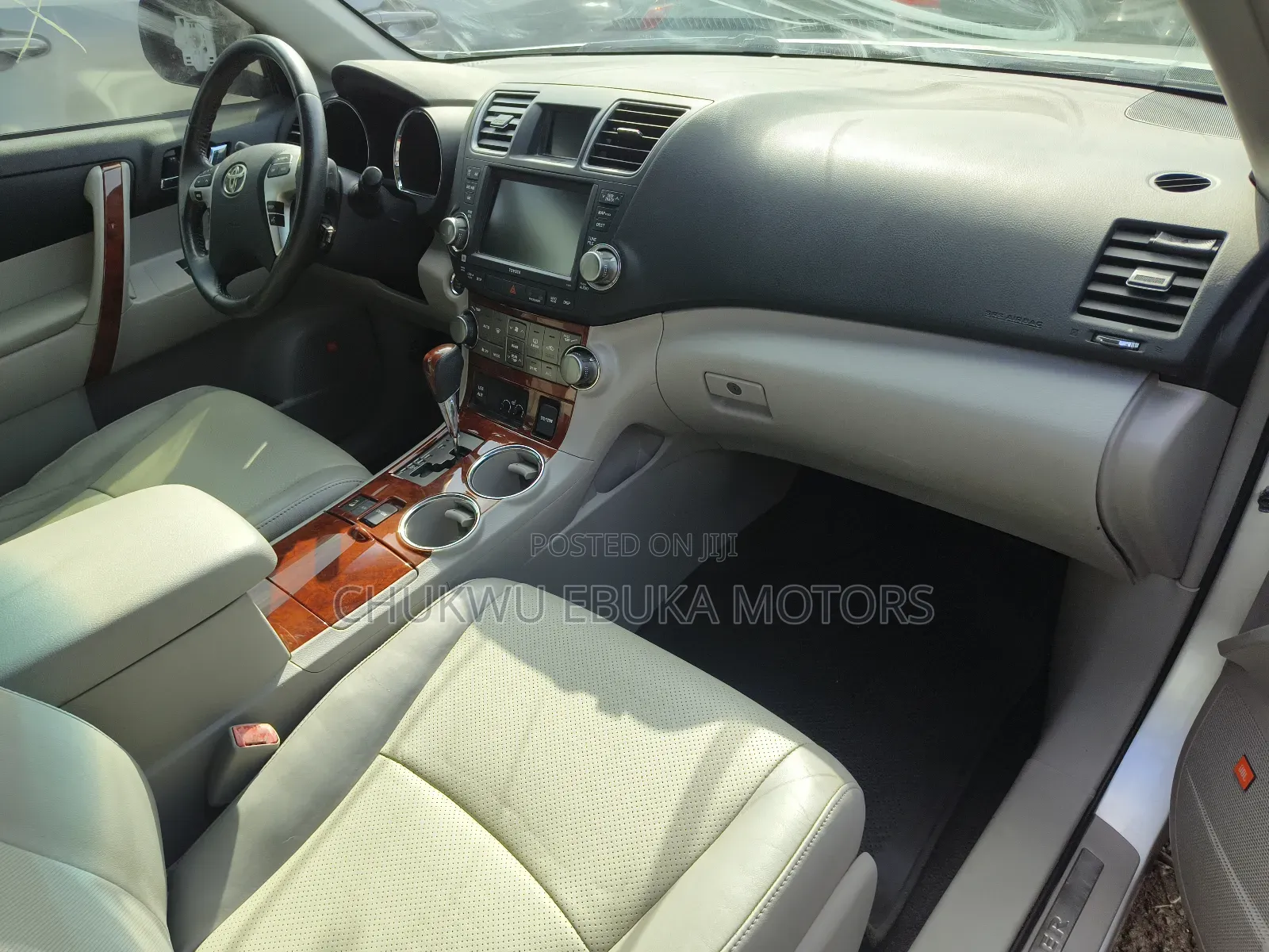 Toyota Highlander Limited 2012 Silver
